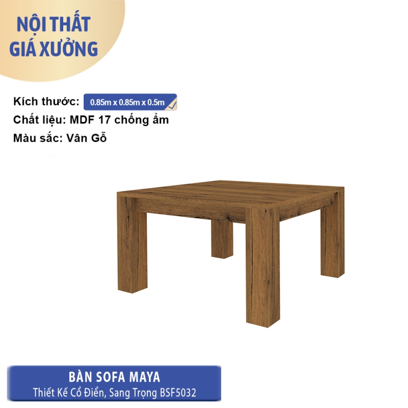 Combo Nội Thất Phòng Khách 6 Món MAYA Cổ Điển CPK013