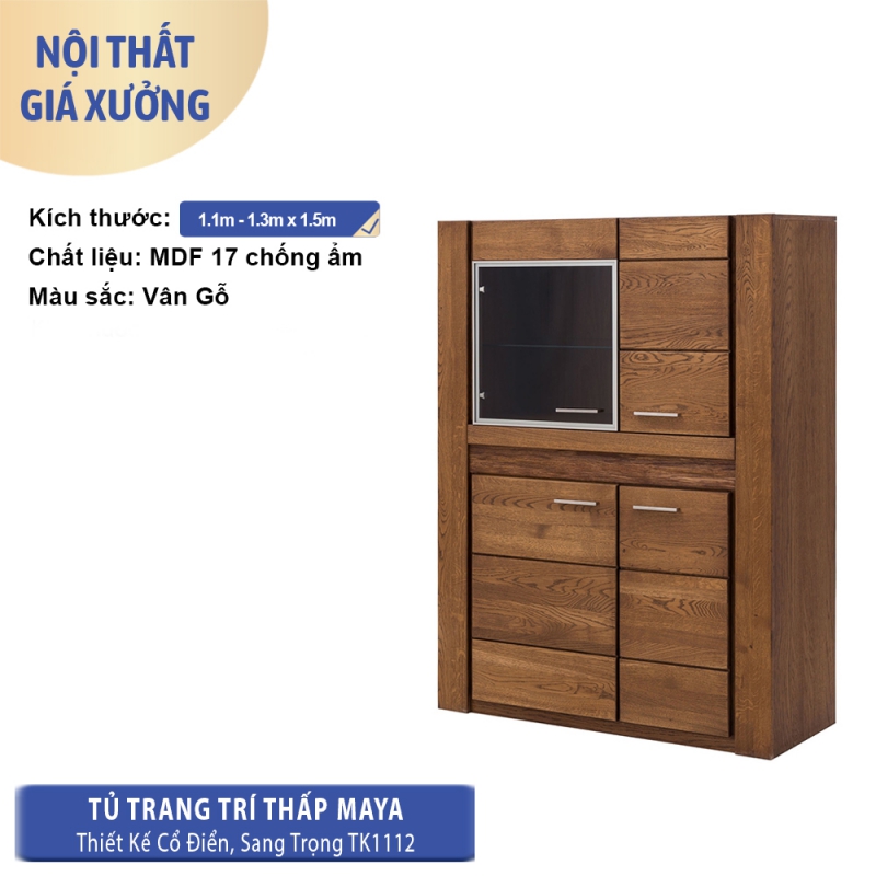 Combo Nội Thất Phòng Khách 6 Món MAYA Cổ Điển CPK013