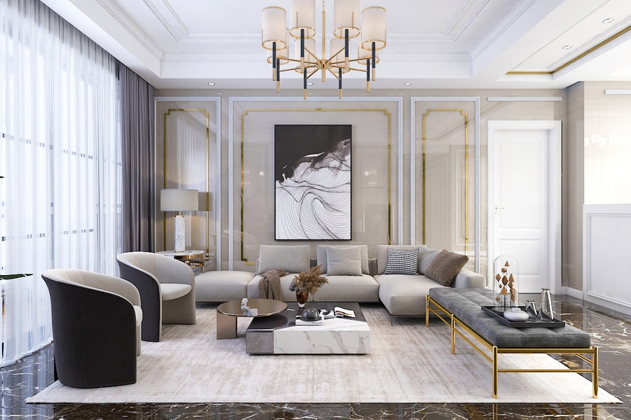 Thảm trải sàn phòng khách không chỉ làm cho không gian trở nên ấm cúng hơn mà còn tăng thêm tính thẩm mỹ cho căn phòng của bạn. Với nhiều loại chất liệu và kiểu dáng, bạn sẽ dễ dàng tìm thấy sự kết hợp hoàn hảo cho không gian sống của mình.