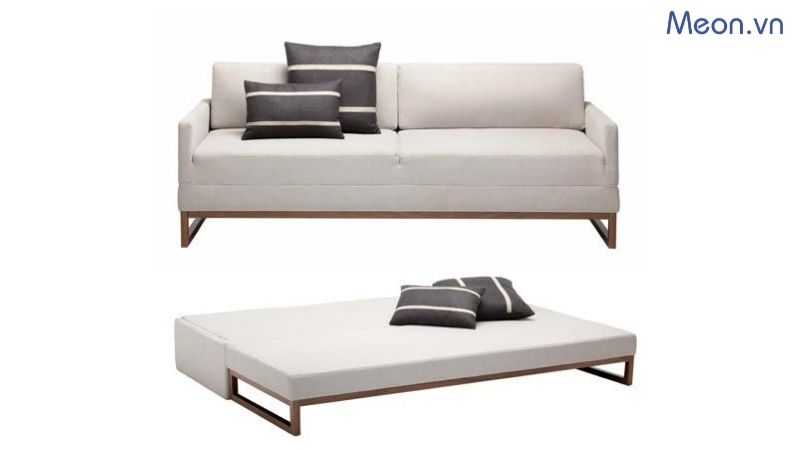 Ghế sofa kết hợp giường ngủ đơn giản