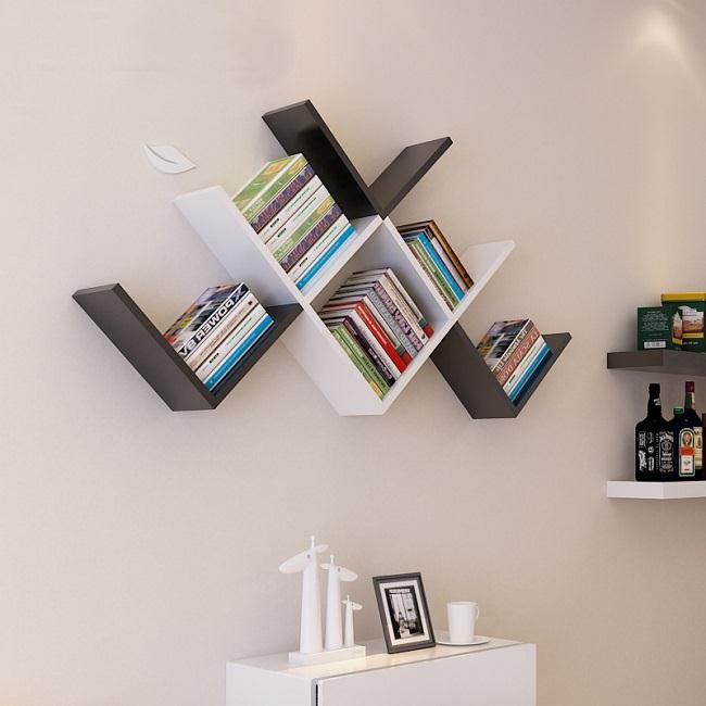 7 cách tự làm kệ sách treo tường tại nhà đơn giản handmade